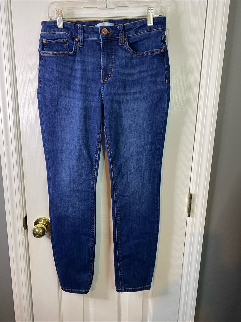 LC Lauren Conrad Indigo Skinny Jeans Size Size 8.